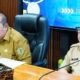 Wali Kota Gorontalo Adhan Dambea saat dalam rapat koordinasi dan evaluasi (Rakorev) penyelenggaraan pemerintahan, pembangunan, dan kemasyarakatan, Senin, 25 Mei 2026,  (Foto: Humas Pemkot Gorontalo)