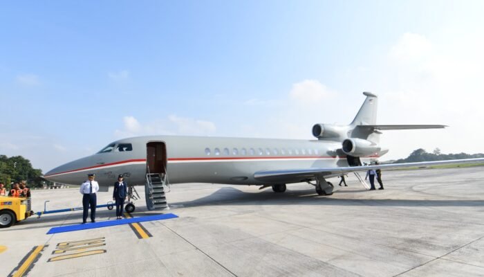Mengenal Pesawat Dassault Falcon 8X yang Digunakan Prabowo ke Gorontalo