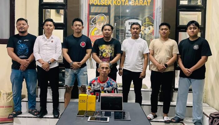 Polisi Ringkus Pelaku Pencurian HP di Kota Barat Gorontalo, Ternyata…