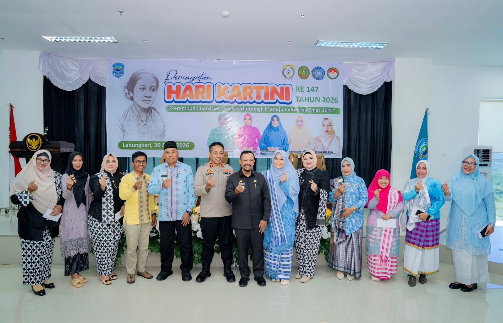 Bupati Buton Tengah, Azhari, hadir bersama Wakil Bupati Adam Basan, jajaran Forkopimda, serta para pimpinan OPD/Hibata.id