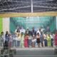 Wali Kota Kotamobagu Weny Gaib bersama Ketua TP PKK Rindah Gaib Mokoginta dan Wakil Ketua TP PKK Resty A. Mangkat Somba menghadiri Pentas PAUD dan Parade Bahasa Inggris tingkat SD dan SMP se-Kota Kotamobagu. (Foto: Humas Pemkot Kotamobagu)