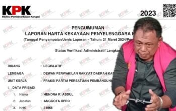 Kolase Foto mantan anggota DPRD periode 2019–2024 dari Fraksi PPP, Hendra Abdul. Foto: Tilangonews/Hibata.id