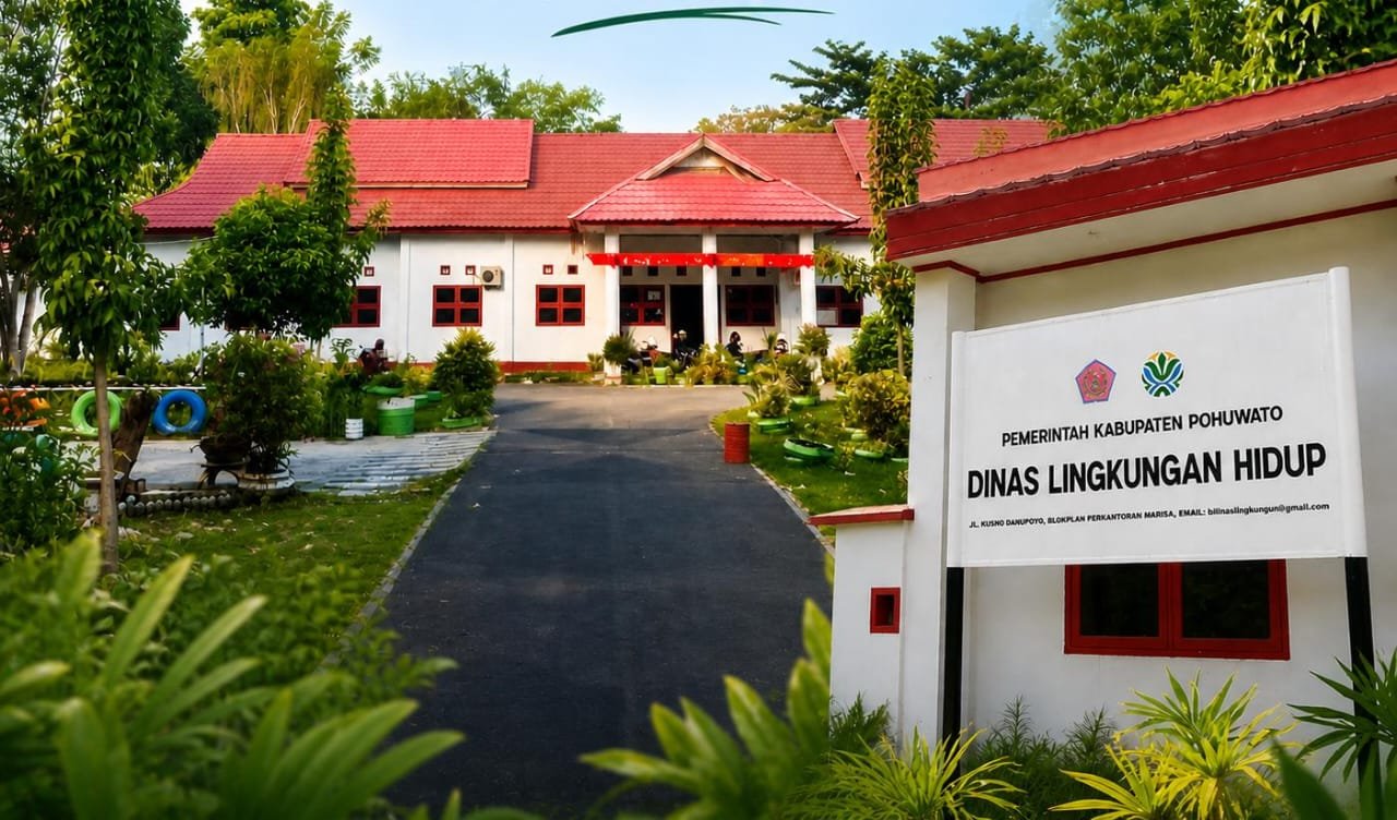 Kantor DLH Pohuwato/Hibata.id
