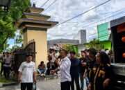 Aksi massa di Polda Gorontalo memanas. Warga desak penertiban PETI Pohuwato, soroti dugaan oknum dan ancaman krisis air bersih/Hibata.id