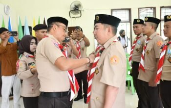 Saka Adhyasta Pramuka Pemilu Boalemo Dikukuhkan, Perkuat Pendidikan Demokrasi
