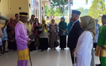 Sertijab sebelumnya dari Sarwo Eddy Posangi kepada Arif Djahala berlangsung hangat, penuh kekeluargaan/Hibata.id