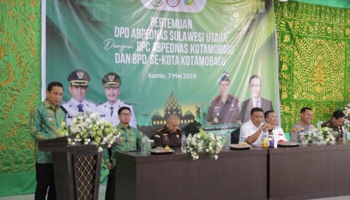 Tiba di Kotamobagu, Weny Gaib dan Rendy Mangkat Terima Kunjungan Kejati Sulut