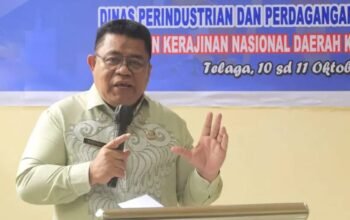 Sekretaris Daerah Kabupaten Gorontalo, Sugondo Makmur/Hibata.id