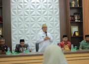 Bupati Bone Bolango Ismet Mile memberikan arahan usai Lantik Pejabat Fungsional Baru/Hibata.id