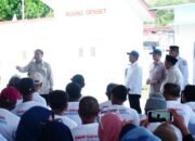 Kunjungan Presiden Republik Indonesia Prabowo Subianto ke Gorontalo dalam agenda peresmian Kampung Nelayan di Kelurahan Leato Selatan, Kota Gorontalo. (Foto: Humas Pemkot Gorontalo)