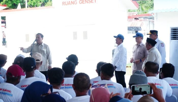 Kampung Nelayan Leato Selatan, Kolaborasi Prabowo Subianto dan Adhan Dambea