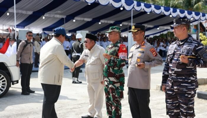 Presiden Prabowo dan Wali Kota Adhan Satu Visi Bangun Ekonomi Biru di Pesisir