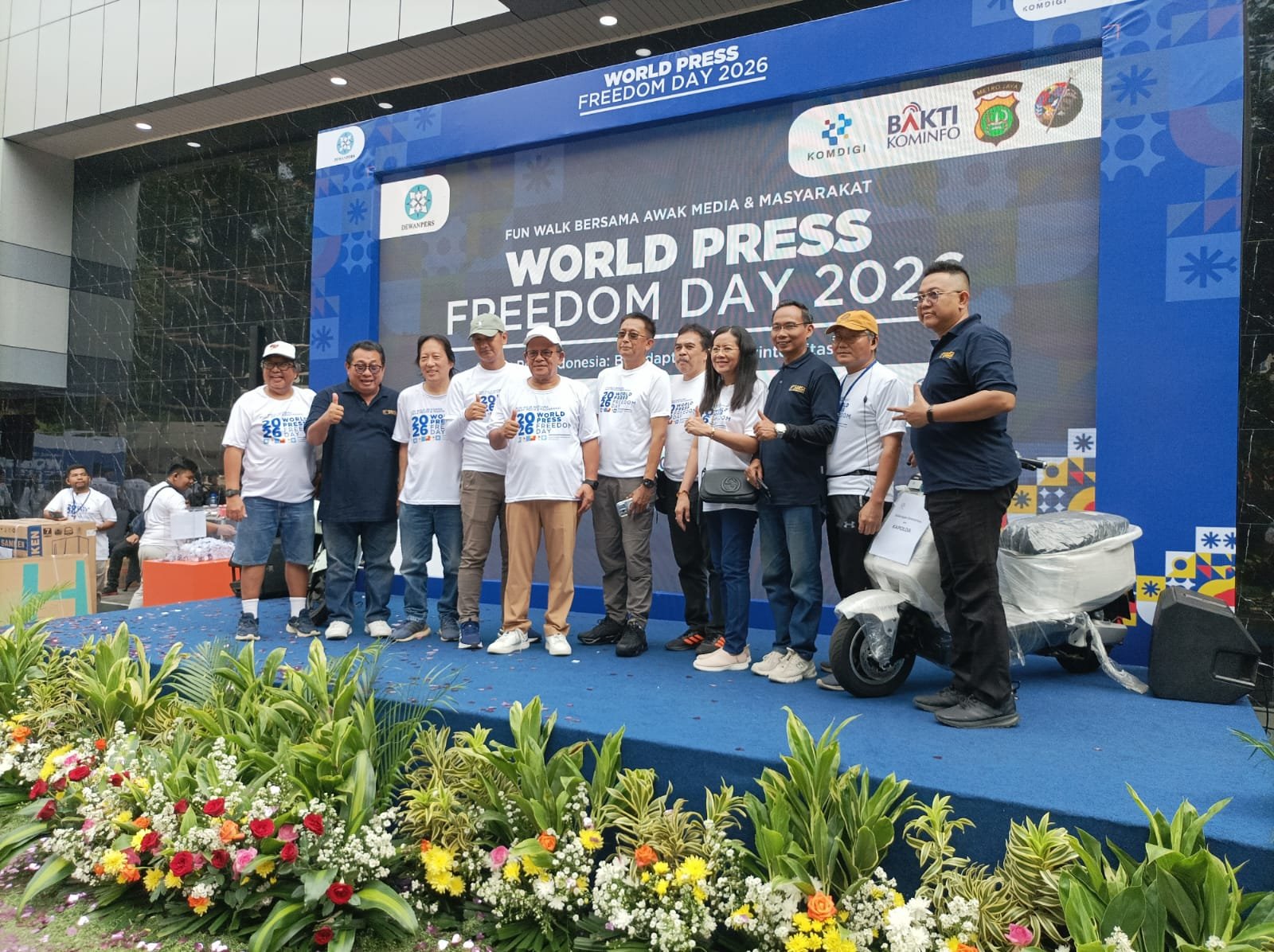 Ketua Umum SMSI Firdaus mendukung perkembangan media digital independen atau media homeless di Indonesia/Hibata.id