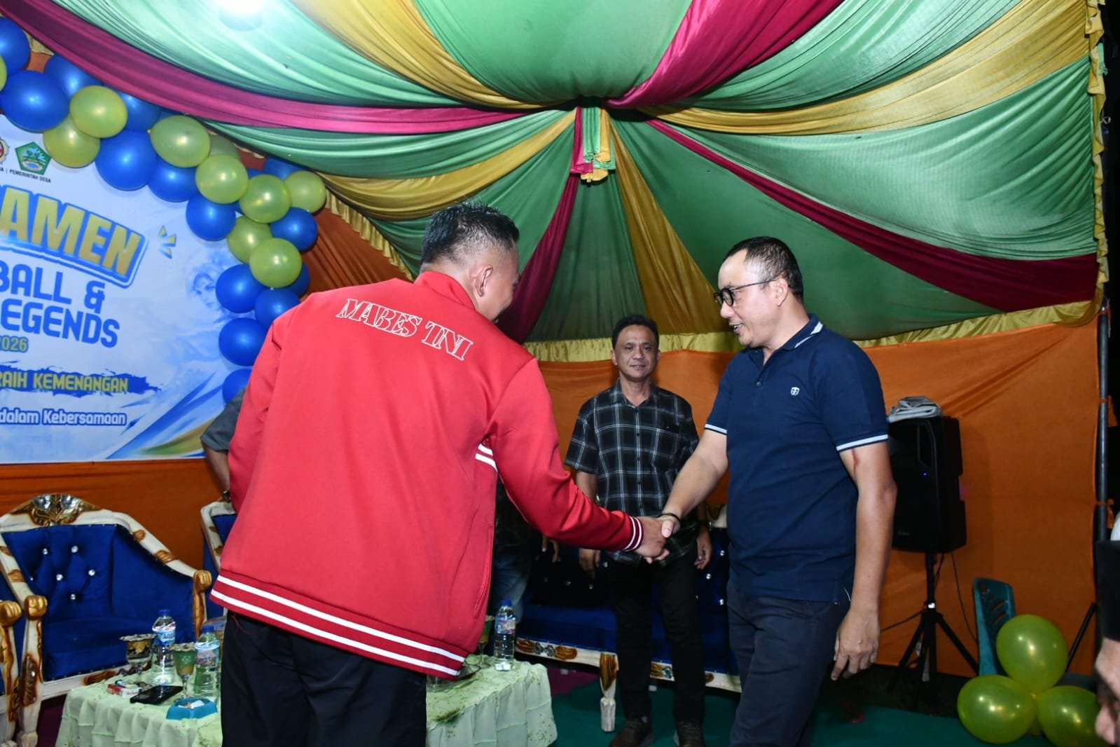 Wakil Bupati Boalemo Lahmuddin Hambali resmi membuka Turnamen Bola Voli dan Mobile Legends/Hibata.id