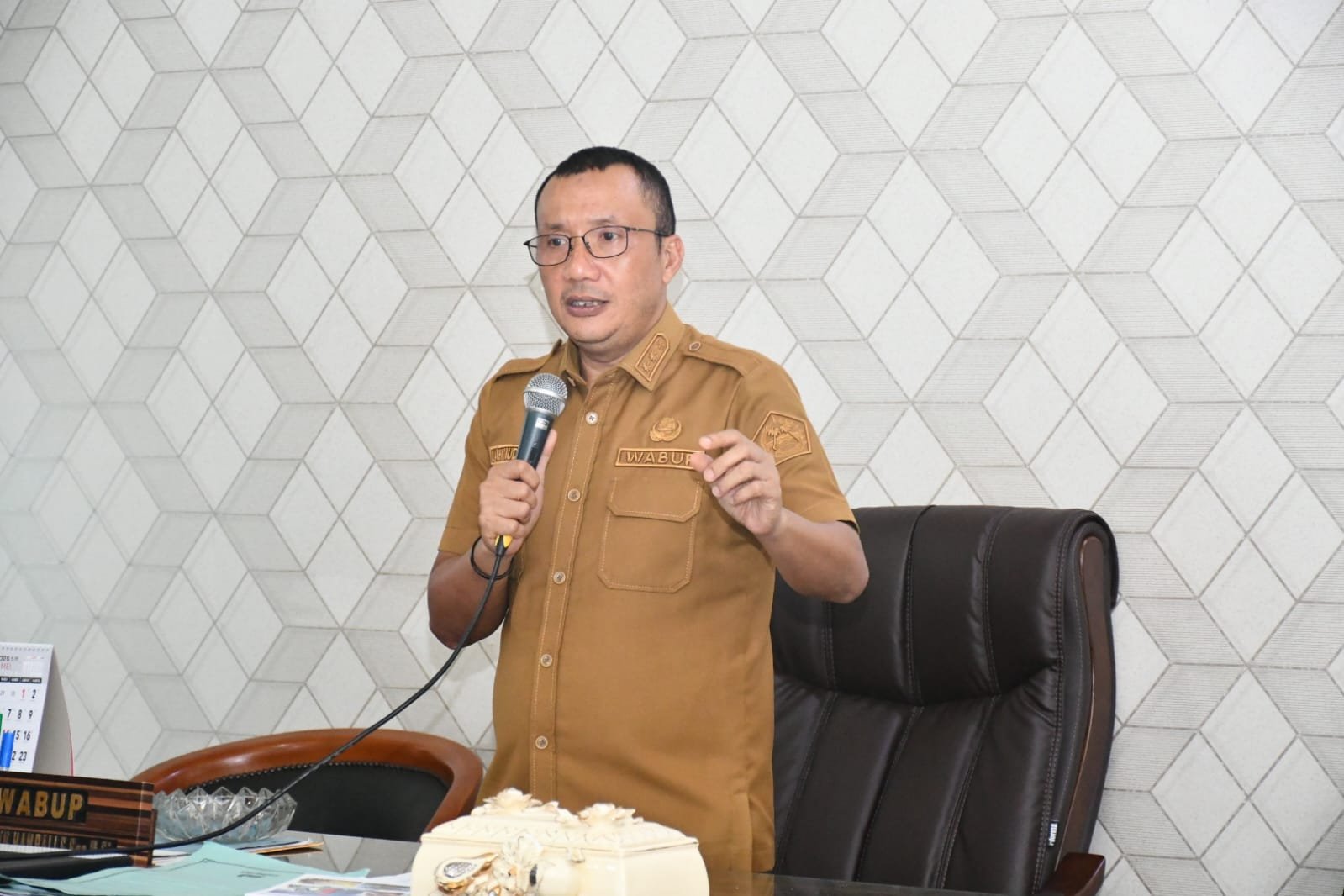 Wakil Bupati Boalemo Lahmuddin Hambali menyambut baik kolaborasi tersebut/Hibata.id