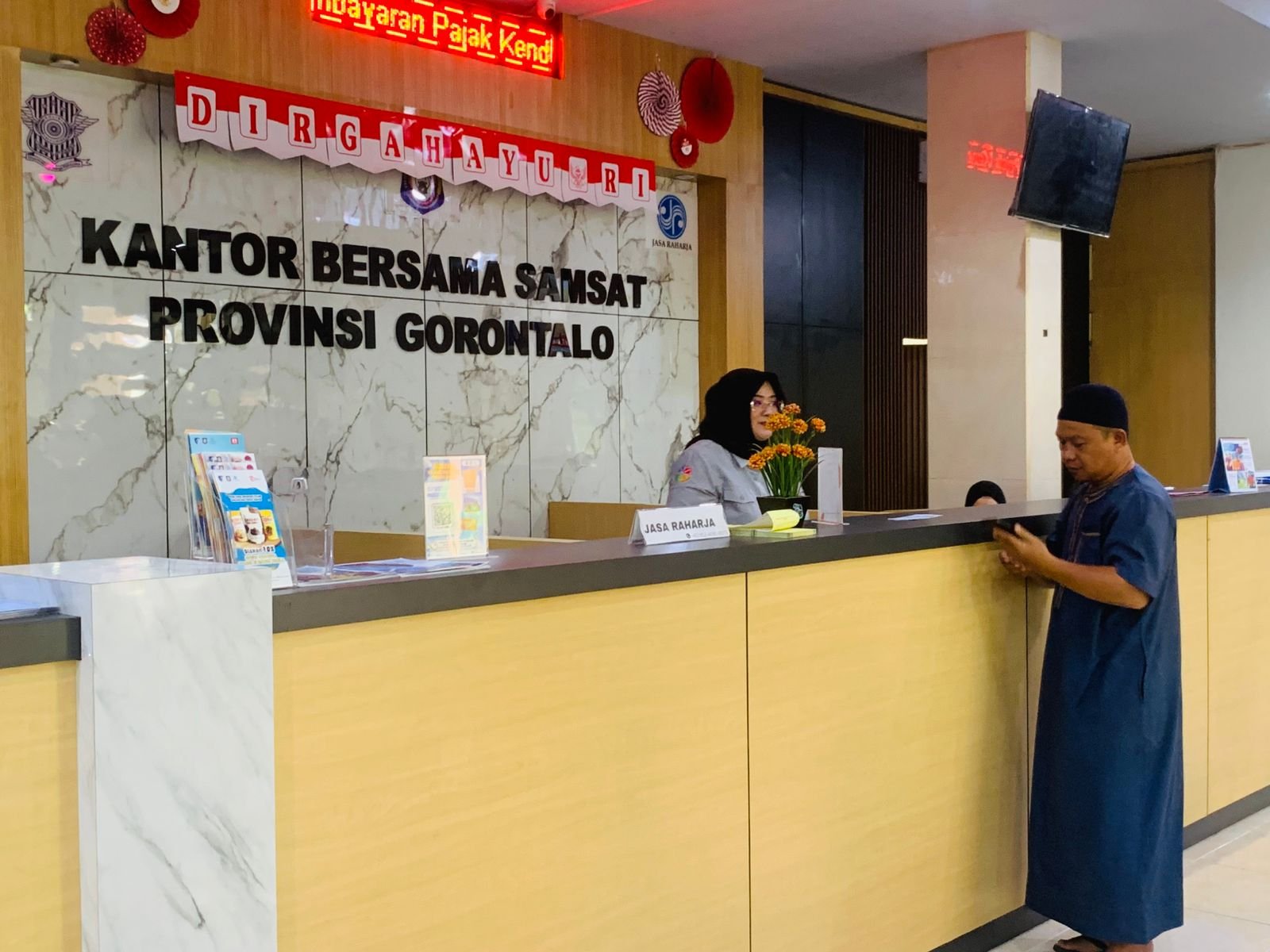 Samsat Kota Gorontalo/Hibata.id