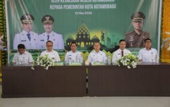 Pemerintah Kota Kotamobagu resmi memperkuat kerja sama di bidang hukum dengan Kejaksaan Negeri Kotamobagu. (Foto: Humas Pemkot Kotamobagu)