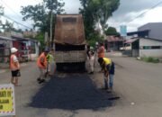 Perbaikan Jalan Zakaria Imban Dilakukan Bertahap, PUPR Kotamobagu Fokus Tangani Titik Rusak