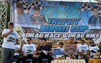 Kejurnas Drag Bike di Boalemo Jadi Magnet Penonton, UMKM Lokal Ikut Terdongkrak