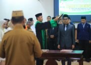 Frans Mitran Ajani resmi dilantik sebagai Direktur BUMD PT Bone Bolango. Pemkab Bone Bolango mendorong penguatan pengelolaan usaha daerah dan pelayanan publik/Hibata.id