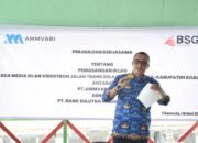 Wakil Bupati Boalemo Lahmuddin Hambali menghadiri penandatanganan Perjanjian Kerja Sama (PKS) layanan videotron antara Bank SulutGo Cabang Tilamuta dan PT Ammvari Solusi di Rumah Makan Sahabat Tilamuta/Hibata.id