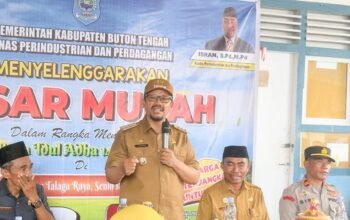Kunjungan Bupati Buton Tengah, Azhari, ke Talaga Raya, Senin (18/5/2026)/Hibata.id