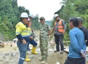 PGM meminta penambang dan pengemudi ojek tidak memasuki area konstruksi bendungan di Hulawa, Pohuwato. Pemda dan DPRD siapkan solusi/Hibata.id