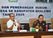 Wakil Bupati Boalemo Lahmuddin Hambali menekankan pentingnya transparansi pengelolaan keuangan desa saat penyuluhan hukum bagi kepala desa se-Kabupaten Boalemo di Kejari Boalemo/Hibata.id