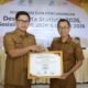 Wakil Wali Kota Rendy Virgiawan Mangkat menghadiri pencanangan Desa Moyag, Desa Moyag Tampoan, dan Desa Moyag Todulan sebagai Desa Cinta Statistik di Kotamobagu. (Foto: Humas Pemkot Kotamobagu)