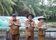 Wawali Rendy Mangkat Hadiri Panen Perdana Ikan Air Tawar BUMDes Monompia