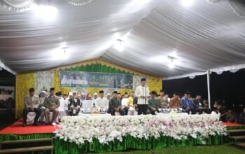 Wali Kota Weny Gaib resmi membuka Musabaqah Tilawatil Qur’an (MTQ) ke-10 tingkat Kotamobagu Tahun 2026, Selasa malam, 19 Mei 2026. (Foto: Humas Pemkot Kotamobagu)