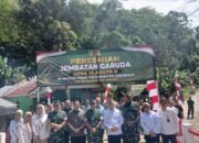 Pangdam XIII/Merdeka Resmikan Jembatan Garuda di Kabupaten Gorontalo