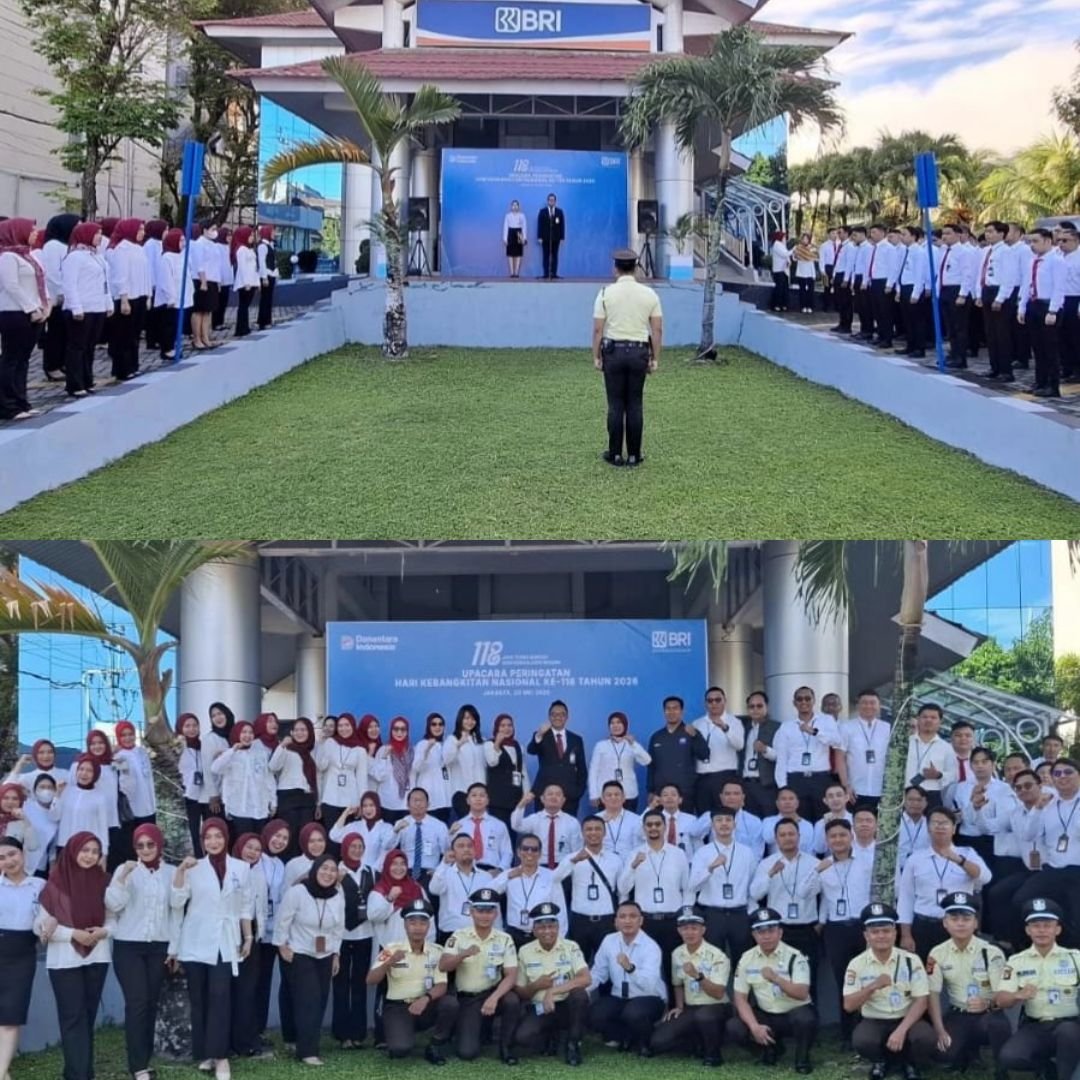 BRI Cabang Gorontalo memperingati Hari Kebangkitan Nasional 2026 dengan menegaskan komitmen mendukung generasi muda unggul melalui literasi digital/Hibata.id