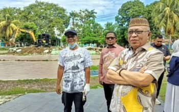 Pemerintah Kabupaten Gorontalo merevitalisasi kawasan Taman Menara Pakaya di Limboto menjelang PENAS KTNA XVII 2026. Proyek ini menghadirkan ruang publik modern tanpa membebani APBD/Hibata.id