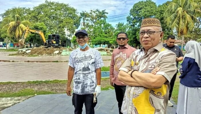 Sambut PENAS KTNA 2026, Pemkab Gorontalo Revitalisasi Taman Menara Pakaya