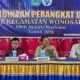 Bupati Boalemo Rum Pagau menegaskan aparat desa sebagai motor penggerak program pemerintah. Kepala desa diminta profesional, menjaga etika, dan mengutamakan pelayanan masyarakat/Hibata.id