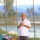 Sekda Iwan Mustapa saat memberikan sambutan pada kegiatan penanaman padi organik di lahan Gapoktan Buhuta Sejahtera Olami, Desa Huntu Utara, Bulango Selatan, Kamis (21/5/2026)/Hibata.id