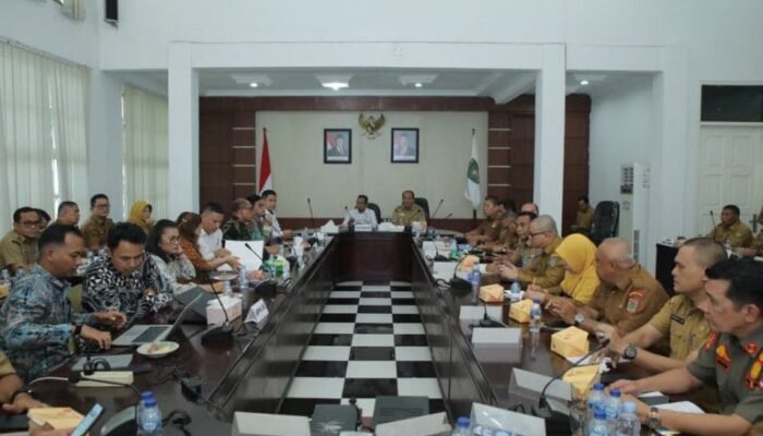 Bupati Asahan Sambut Kunjungan Kepala BPK Sumut Terkait Pemeriksaan LKPD 2025