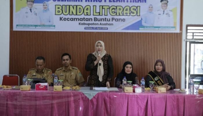 Bunda Literasi Asahan Tekankan Budaya Baca, Kecamatan Buntu Pane Perkuat Literasi