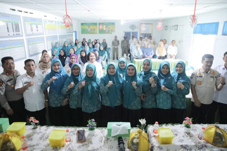 Desa Danau Sijabut, Kecamatan Air Batu, dipersiapkan menjadi wakil Kabupaten Asahan dalam Lomba PHBS tingkat Provinsi Sumatera Utara 2026/Hibata.id