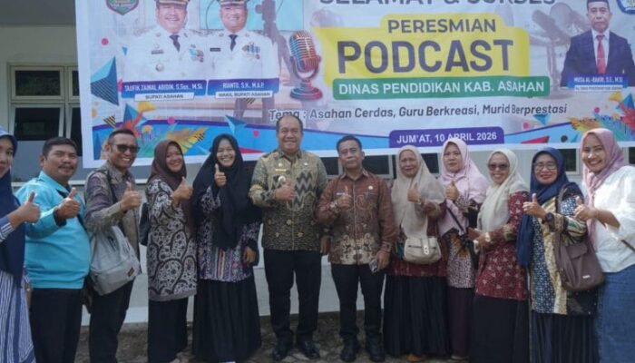 Pemkab Asahan Luncurkan Studio Podcast “Asahan Cerdas” untuk Perkuat Transformasi