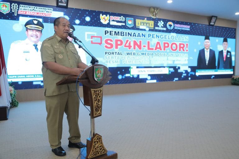 Pemerintah Kabupaten Asahan meluncurkan layanan pengaduan masyarakat melalui WhatsApp 0812-8919-8000 untuk mempercepat respons atas keluhan warga, mulai dari jalan rusak hingga pelayanan publik/Hibata.id