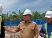 Wakil Bupati Asahan Tinjau Pembangunan Kampung Nelayan Merah Putih