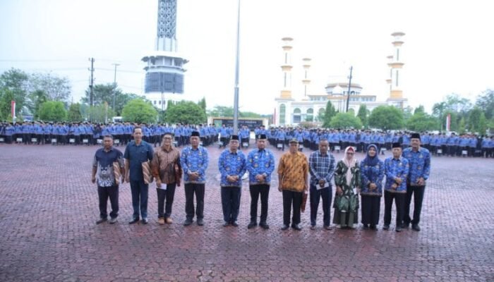ASN Asahan Kini Bisa Bayar Pajak Kendaraan Usai Apel Hari Kesadaran Nasional