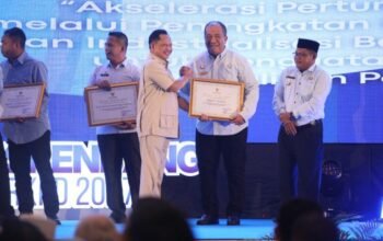 Bupati Asahan Terima Penghargaan Mendagri di Musrenbang Sumut 2027 atas Bantuan Pascabencana untuk Bireuen/Hibata.id