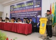 Bupati Asahan Taufik Zainal Abidin Siregar menghadiri wisuda 110 sarjana IAIDU Asahan di Kisaran dan menyatakan dukungan pengembangan kampus menuju universitas/Hibata.id