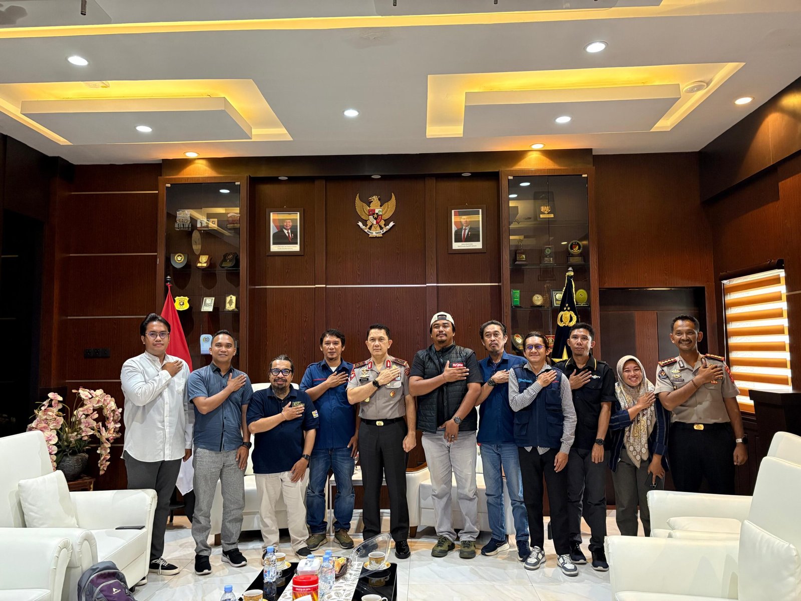 Kapolda Gorontalo Irjen Pol Widodo mendukung pelaksanaan Temu Jurnalis 2026 di Gorontalo. Agenda ini menghadirkan workshop jurnalistik untuk pelajar/Hibata.id