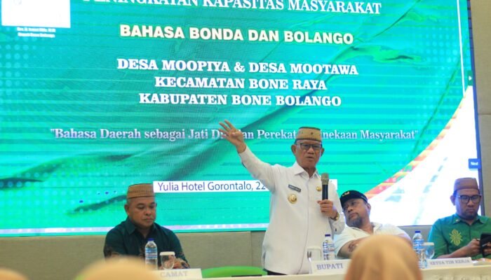 Ismet Mile Tegaskan Bahasa Daerah Jadi Perekat Persatuan di Bone Bolango