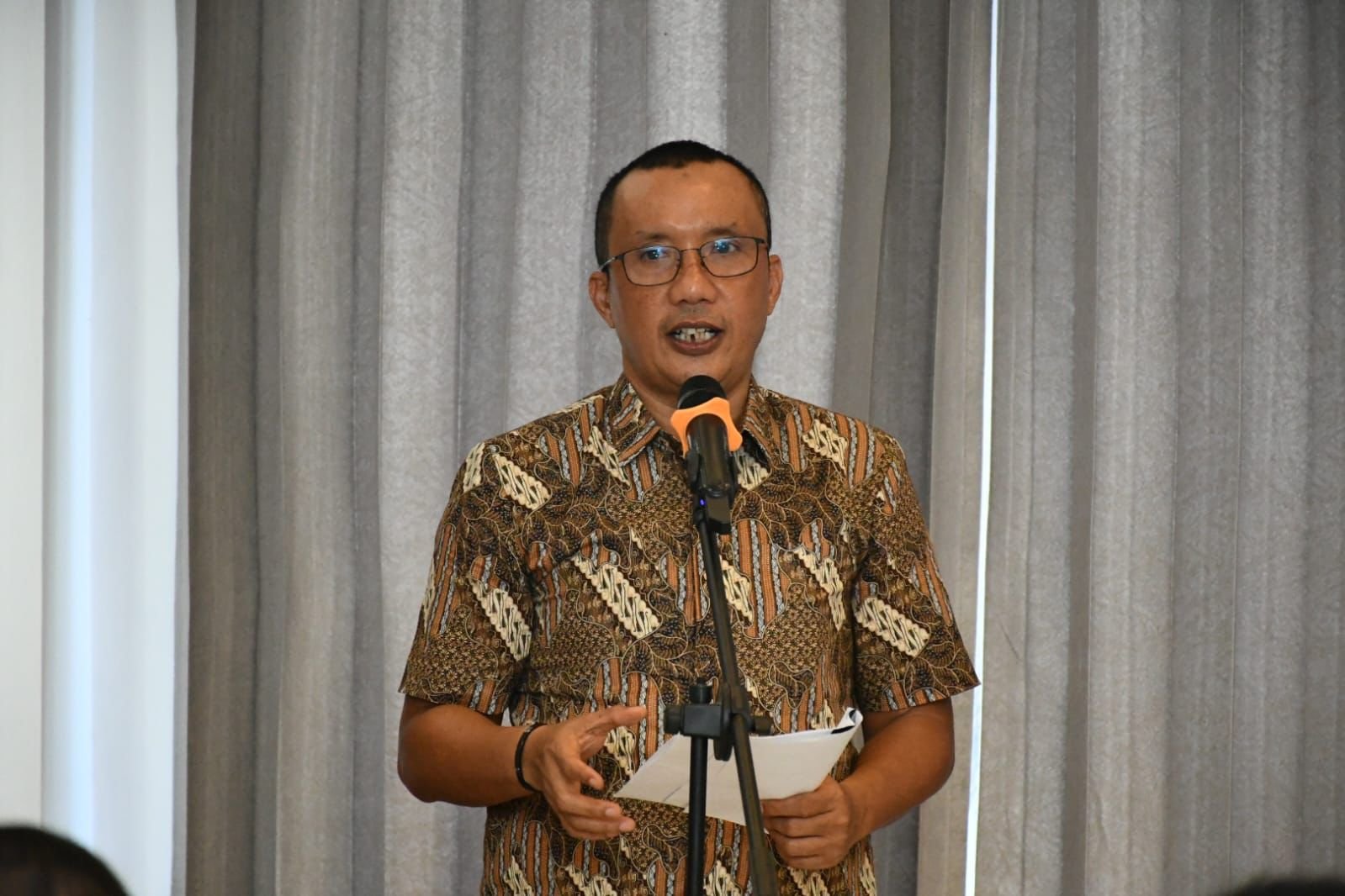 Wakil Bupati Boalemo Lahmudin Hambali menekankan pentingnya validasi data ASPAK untuk mendukung perencanaan sarana kesehatan, penganggaran, dan peningkatan layanan kesehatan di Boalemo/Hibata.id
