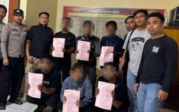 Enam warga Popayato ditetapkan sebagai tersangka usai aksi menuntut hak plasma PT Inti Global Laksana. Japesda menilai langkah hukum tersebut mengabaikan akar konflik agraria/Hibata.id